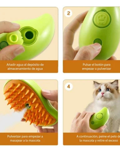 Cepillo a Vapor para Mascota
