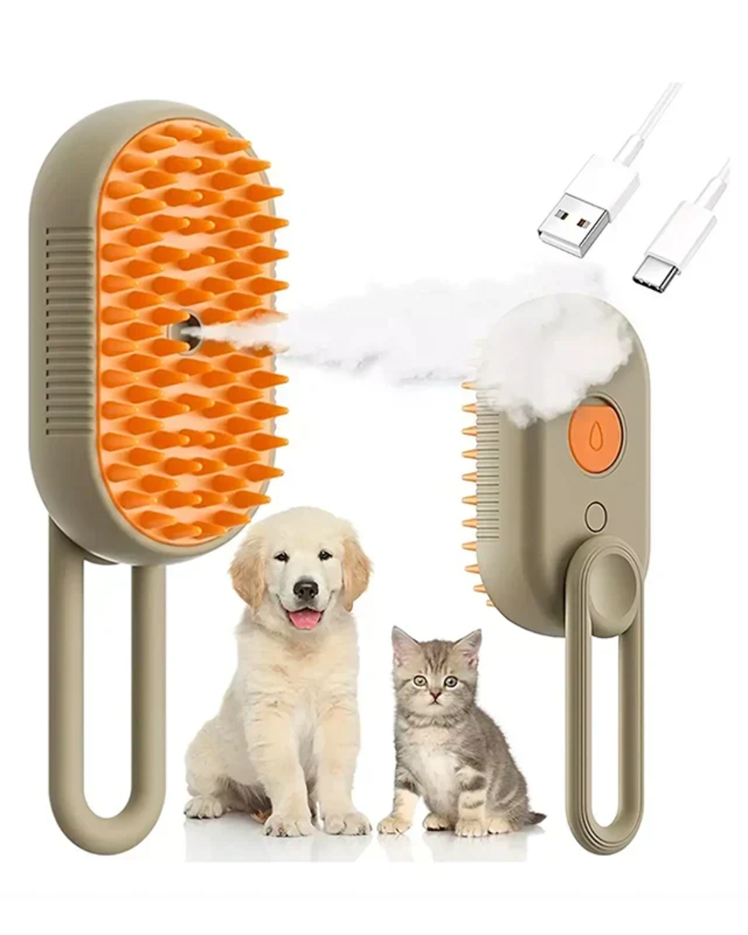 Cepillo a Vapor para Mascota